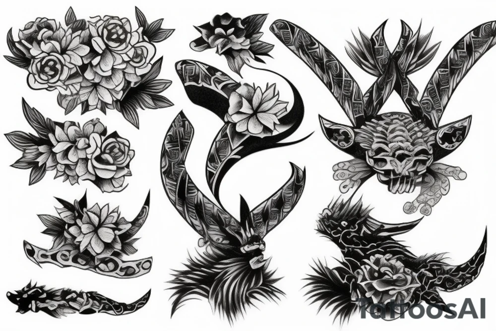 Spine tattoo idea