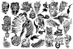 Healing the spine tattoo idea