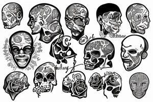 Me overcoming 2 brain tumors fighting the odds and losing my sister and fighting my mind then overcoming it to live a better life tattoo idea