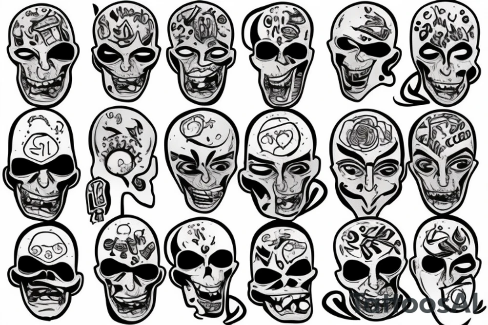 Me overcoming 2 brain tumors fighting the odds and losing my sister and fighting my mind then overcoming it to live a better life tattoo idea