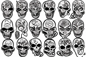 Me overcoming 2 brain tumors fighting the odds and losing my sister and fighting my mind then overcoming it to live a better life tattoo idea
