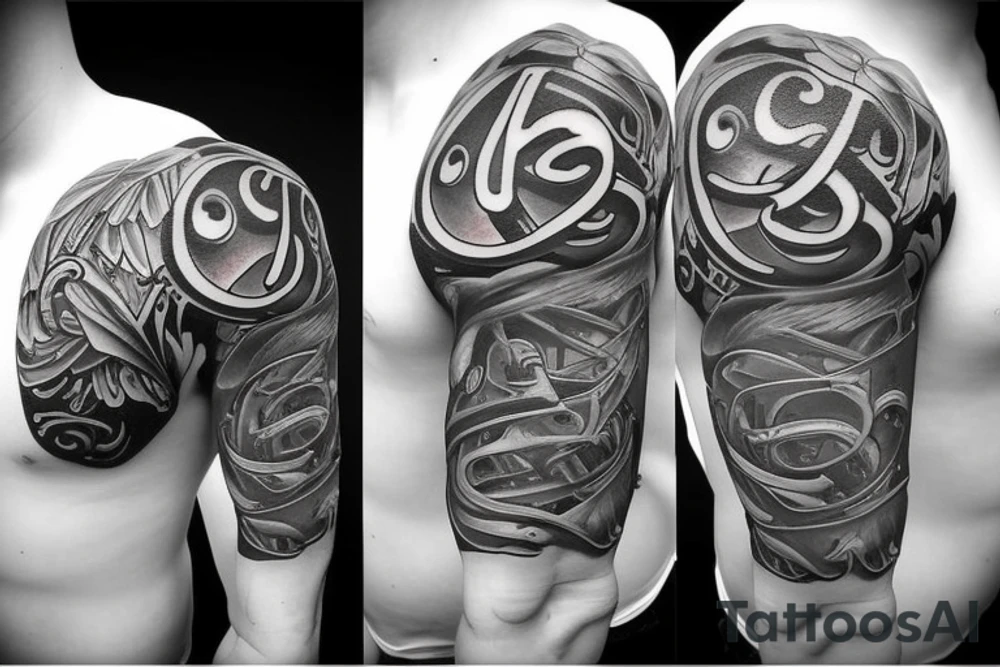 A capital j letter tattoo idea