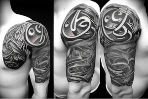 A capital j letter tattoo idea