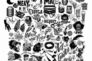 Una letra J mayúscula para marcar a mi yegua tattoo idea