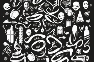 Una letra J mayúscula para marcar a mi yegua tattoo idea