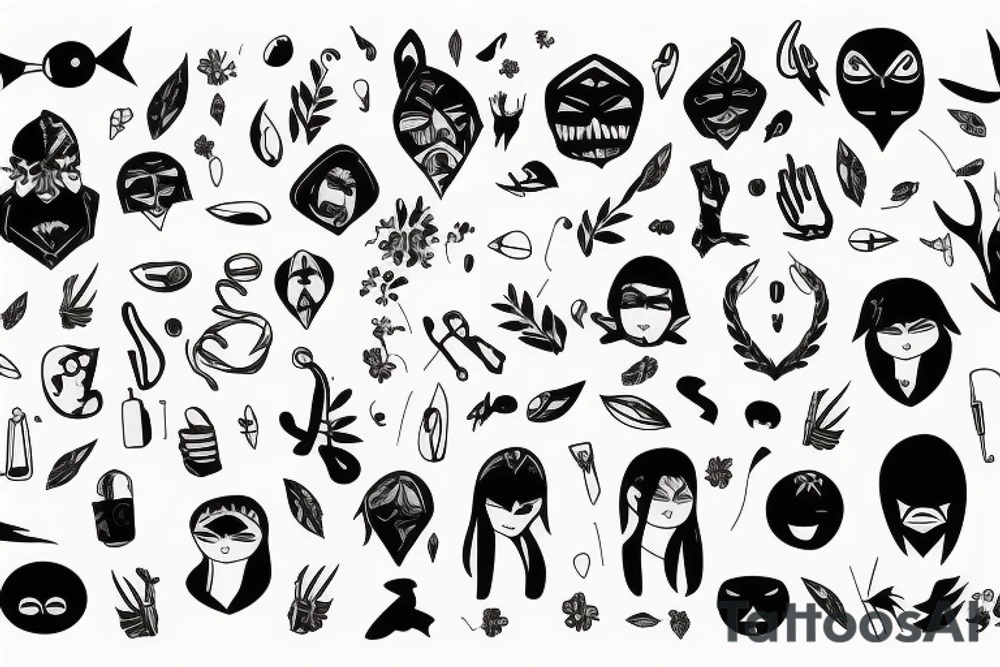 Character J tattoo idea