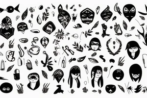 Character J tattoo idea