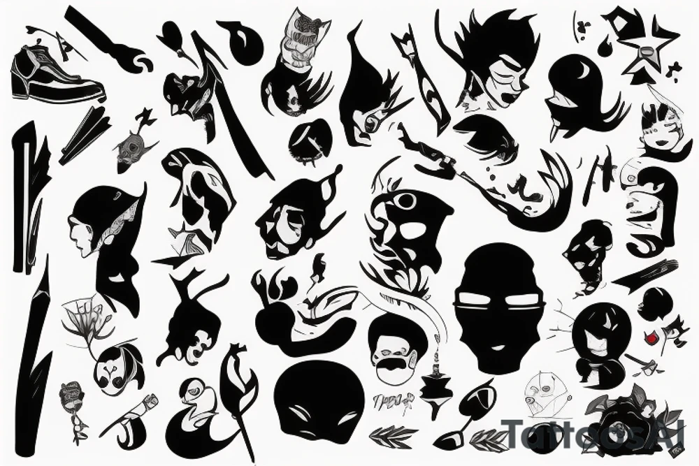 Character J tattoo idea