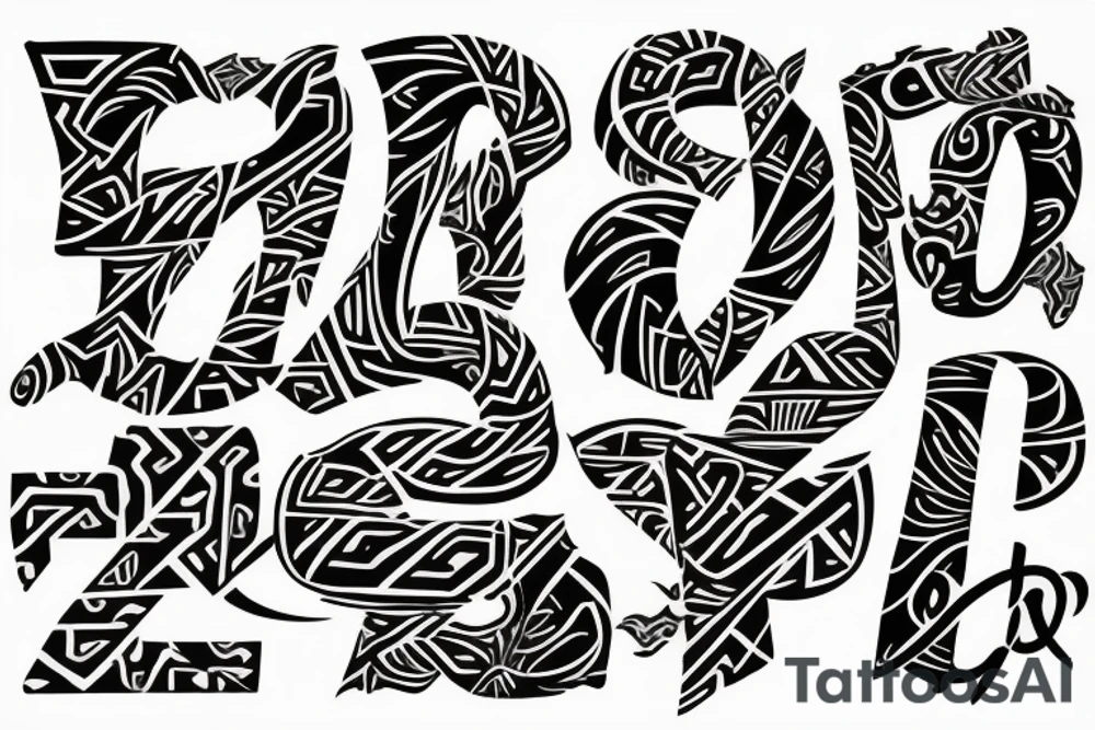 Elegant J letter shape tattoo idea