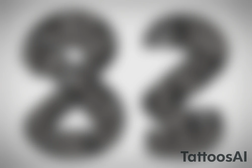 Elegant J letter tattoo idea