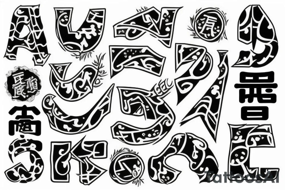 J letter tattoo idea