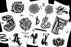 J letter tattoo idea