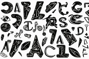 J letter tattoo idea