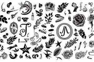 J letter tattoo idea