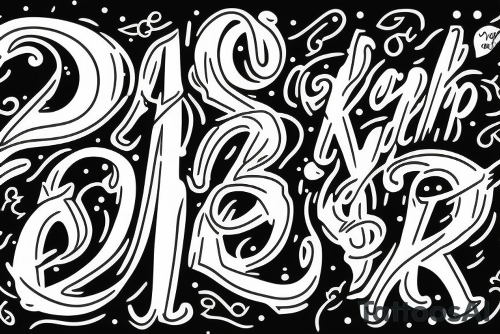 J letter tattoo idea