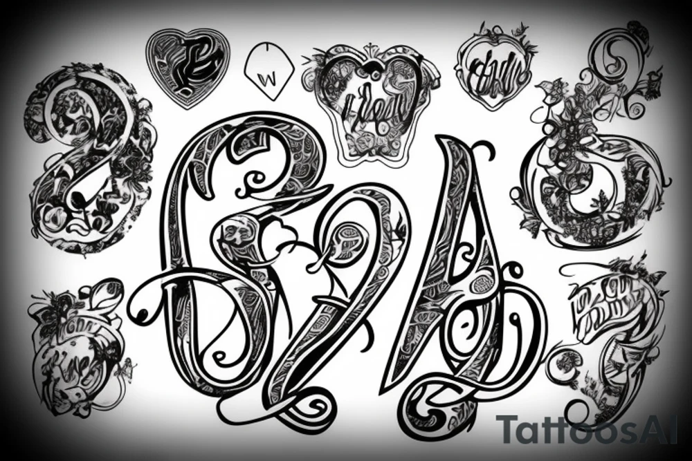 J letter tattoo idea