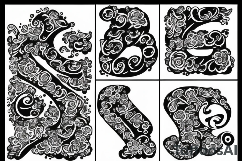 J letter tattoo idea