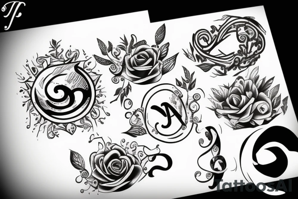 J letter tattoo idea