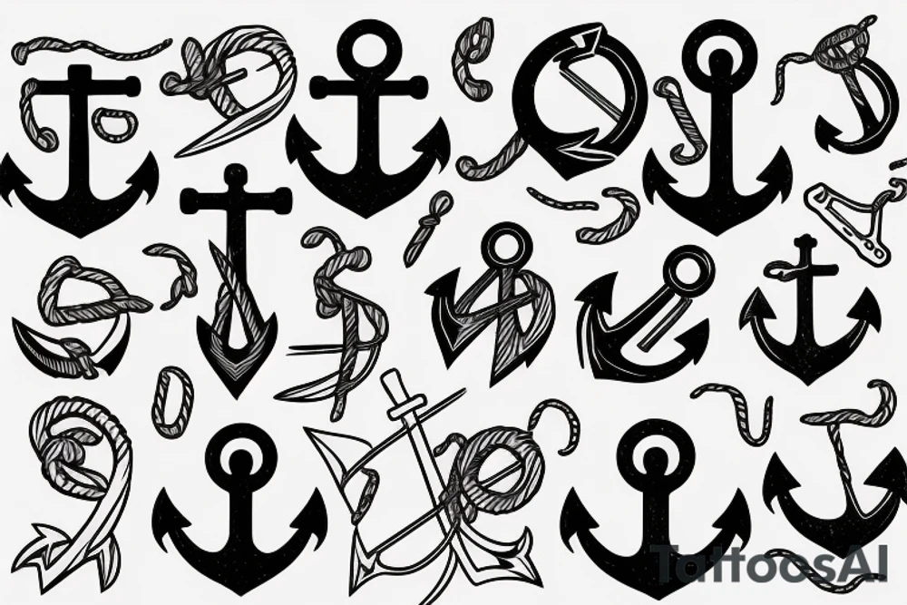 Anchor tattoo idea