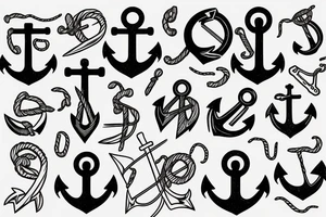 Anchor tattoo idea