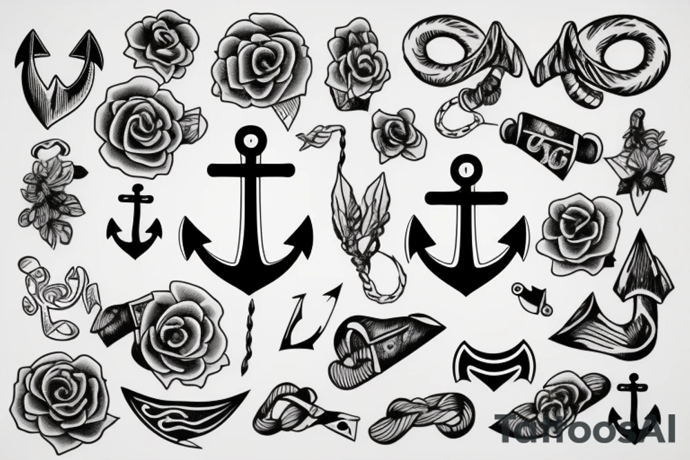 Anchor tattoo idea