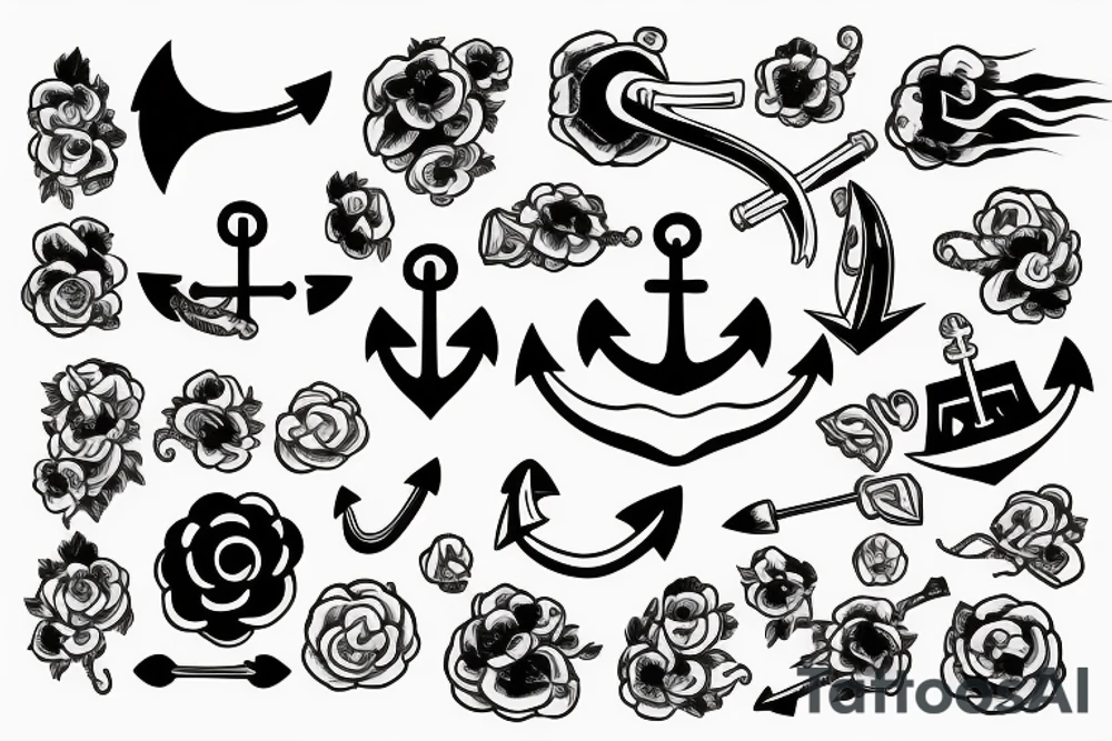 Anchor tattoo idea