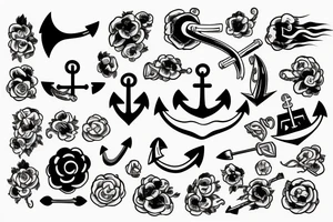 Anchor tattoo idea