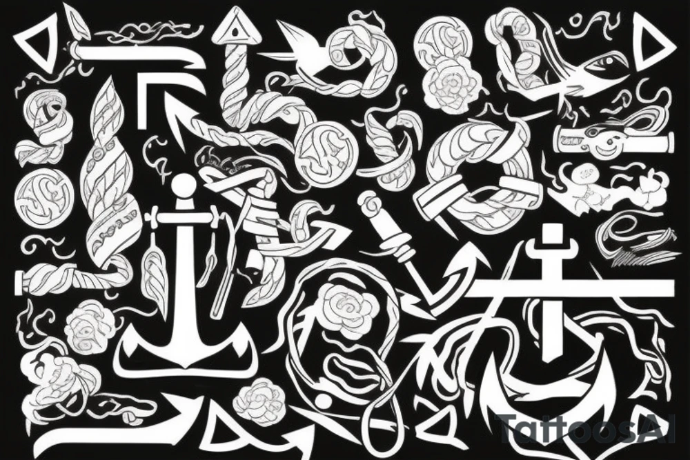 Anchor tattoo idea