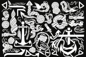 Anchor tattoo idea