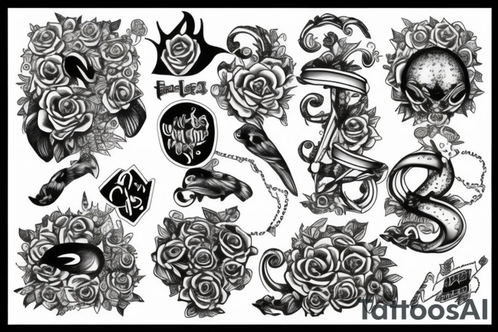 letter j seal tattoo idea