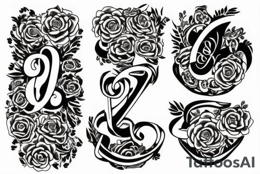 letter j seal tattoo idea