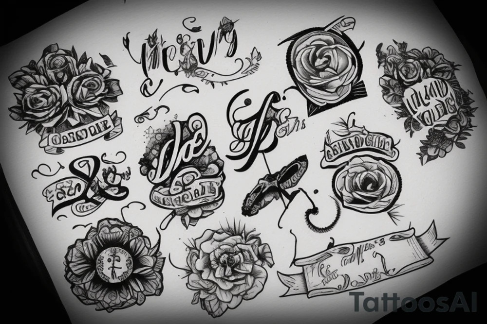 letter j seal tattoo idea