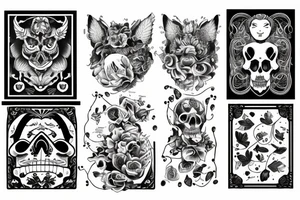 Chien tattoo idea