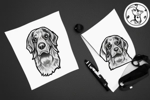Big dog tattoo idea