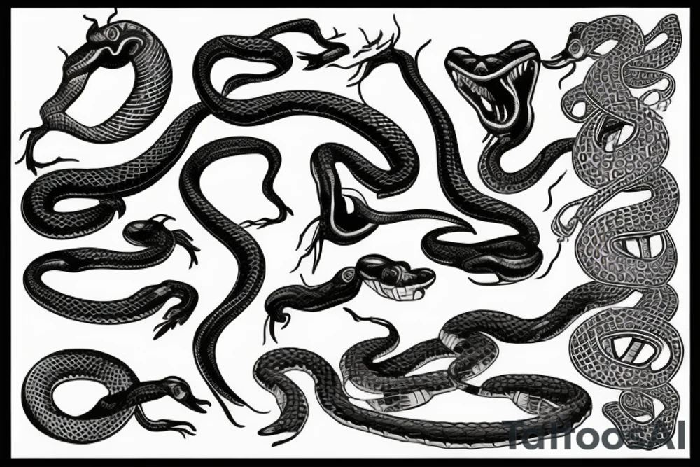 Snake tattoo idea