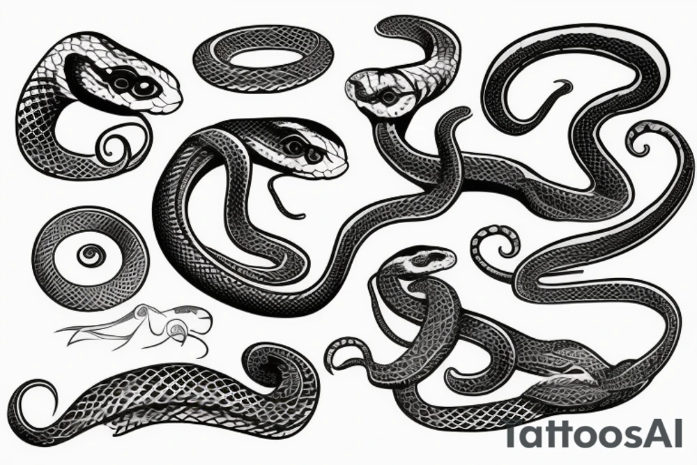 Snake tattoo idea