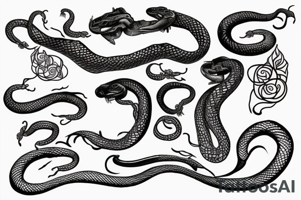 Snake tattoo idea