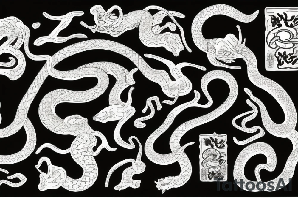 Snake tattoo idea