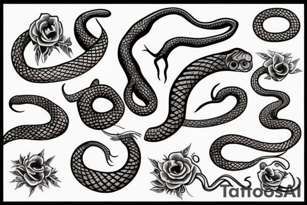 Snake tattoo idea