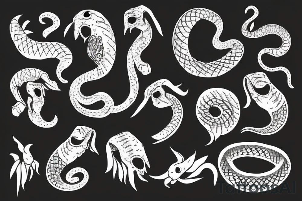 Snake tattoo idea