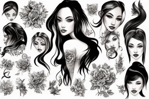 Must wonderfull girl tattoo idea
