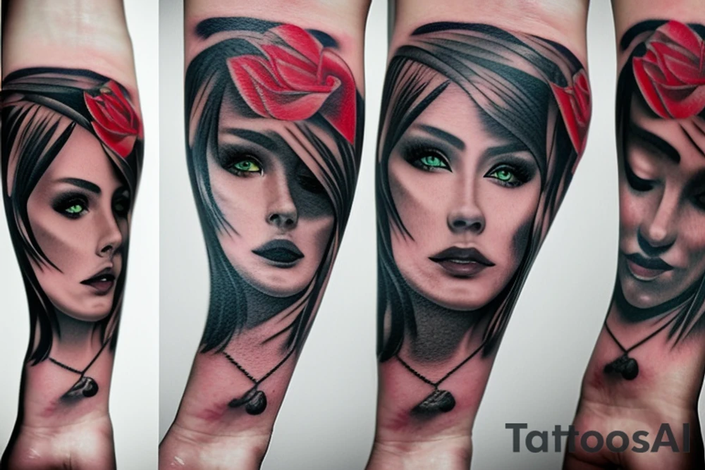 Perfect eyes tattoo idea