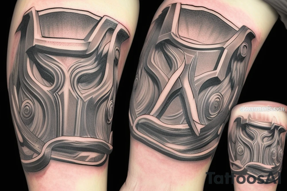 Dieu thor avec des éclair tattoo idea