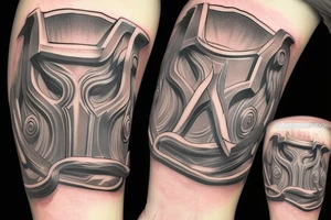 Dieu thor avec des éclair tattoo idea