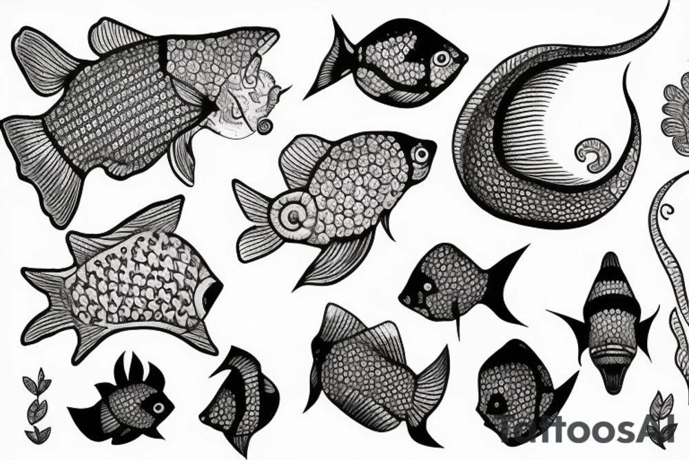 2 beta fish tattoo idea