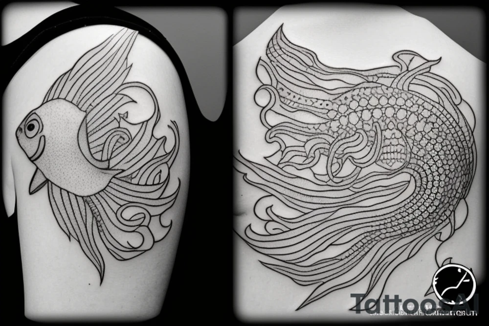 2 beta fish tattoo idea