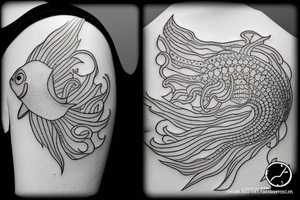 2 beta fish tattoo idea