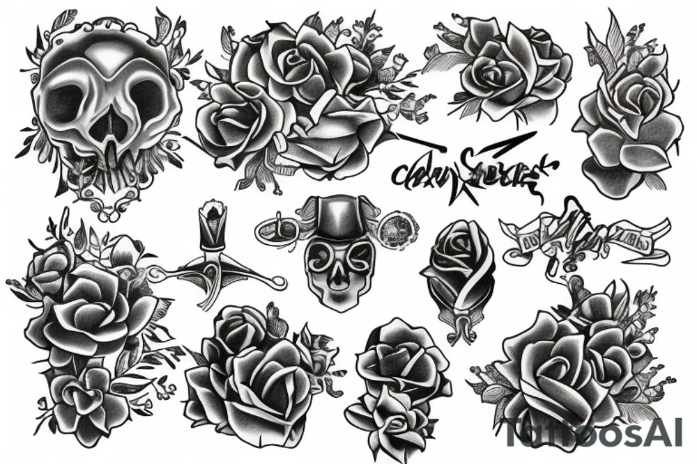 croix tattoo idea