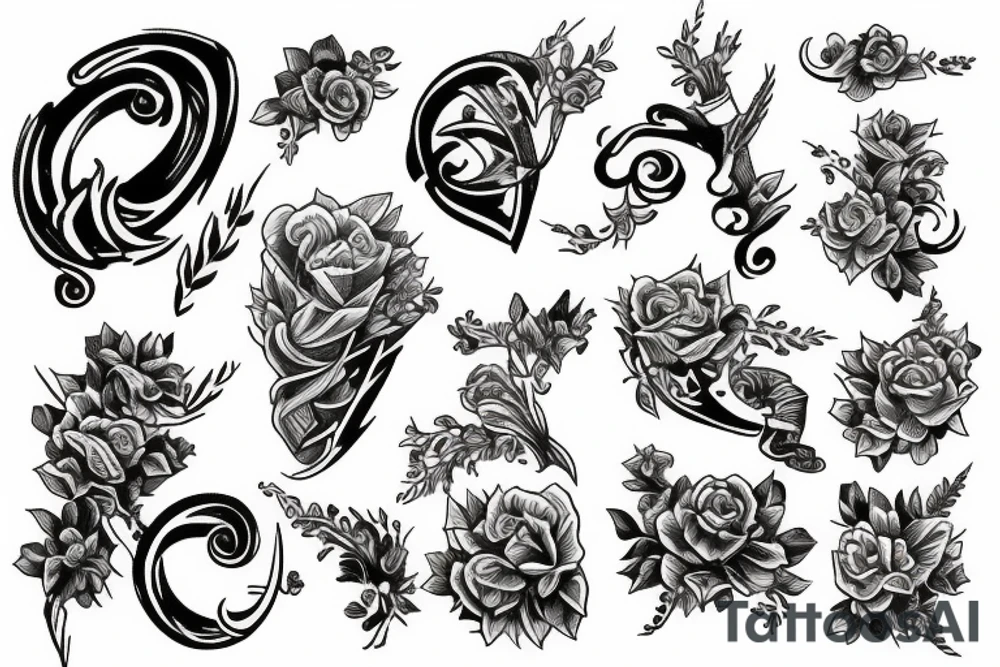 croix tattoo idea
