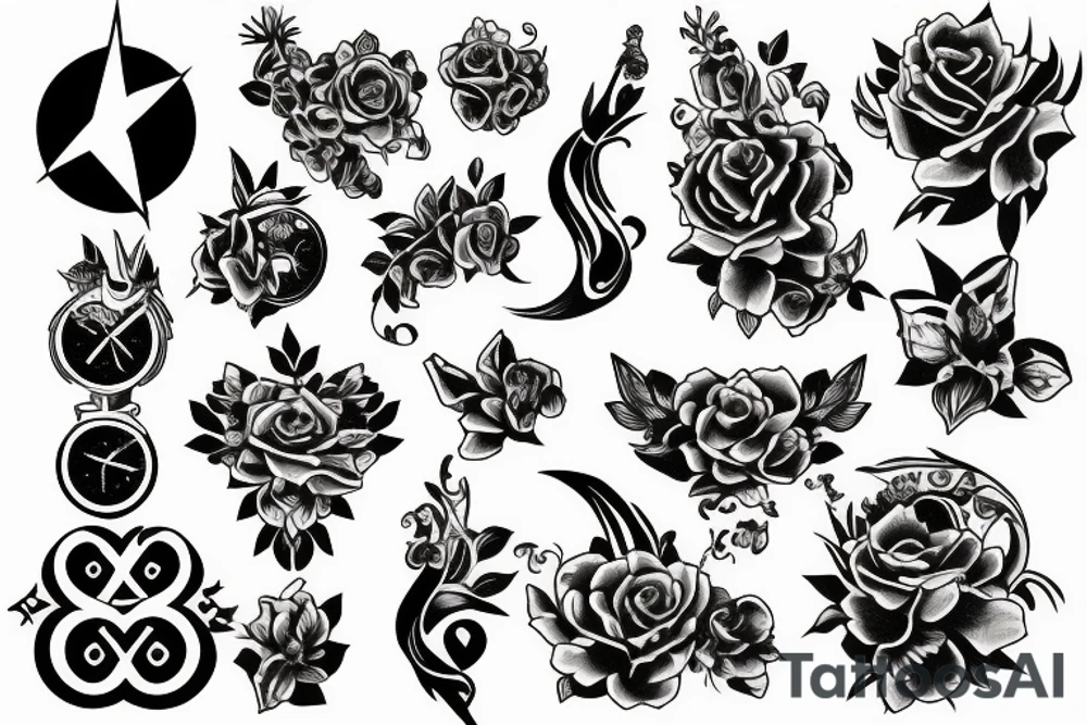 croix tattoo idea